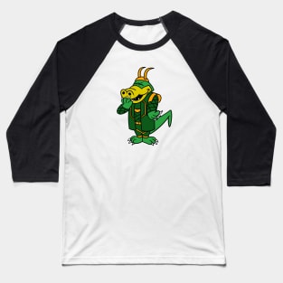 Croc God Baseball T-Shirt